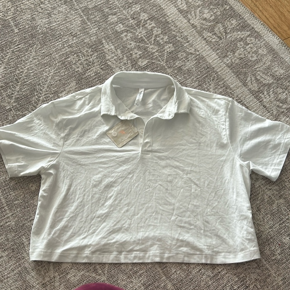 Fabletics boxy polo